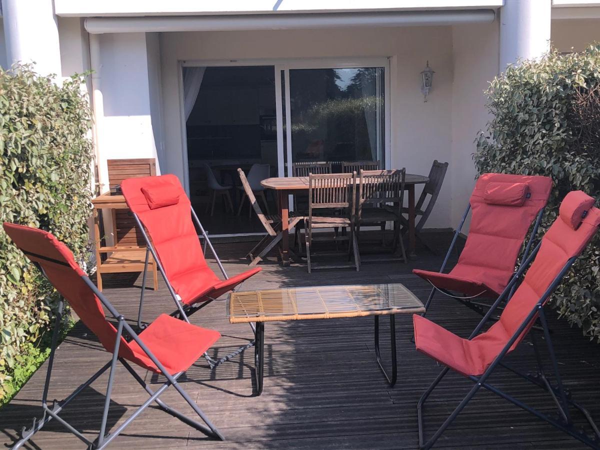 T2 Rez De Jardin Piscine Parking La Baule Appartement Guérande Buitenkant foto